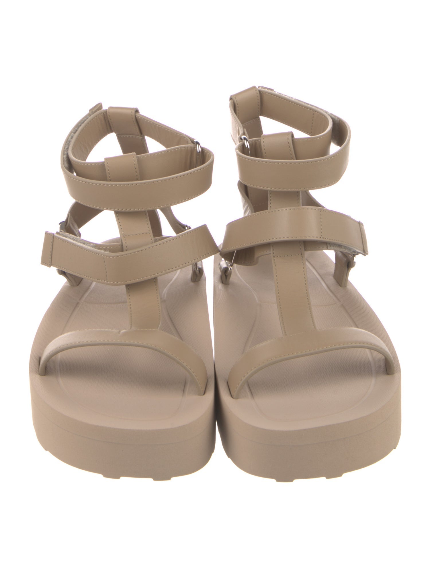 Hermès Enid Leather Gladiator Sandals